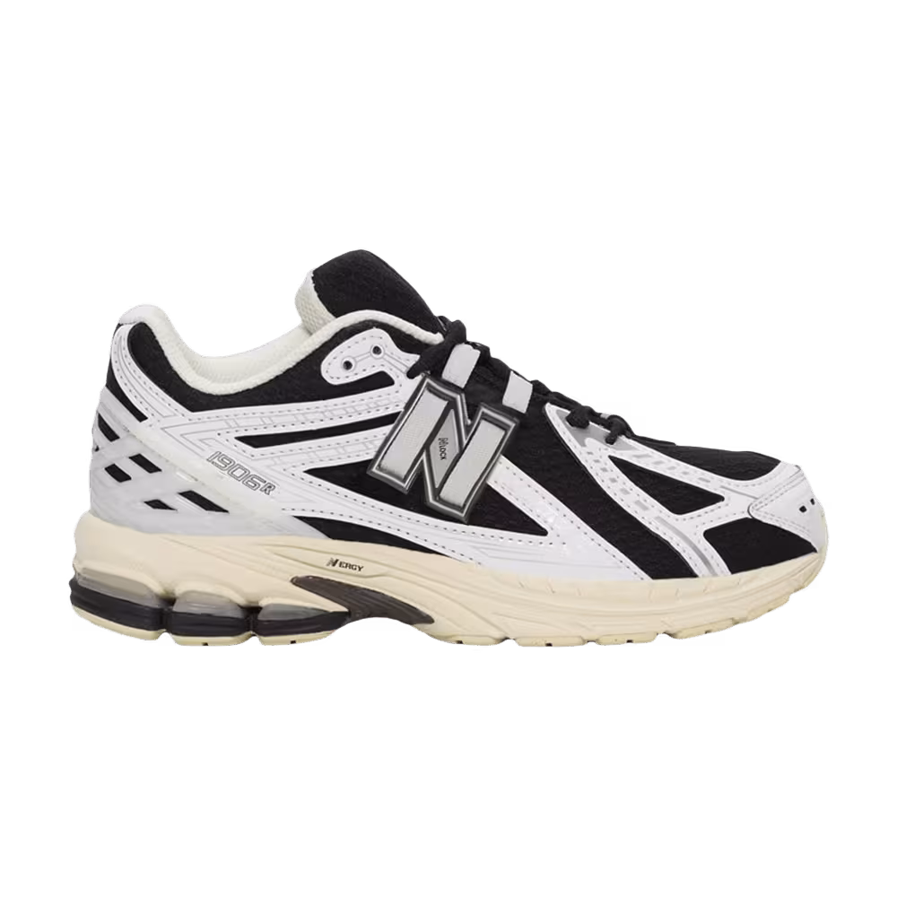 New Balance 1906 Big Kid White Black Silver
