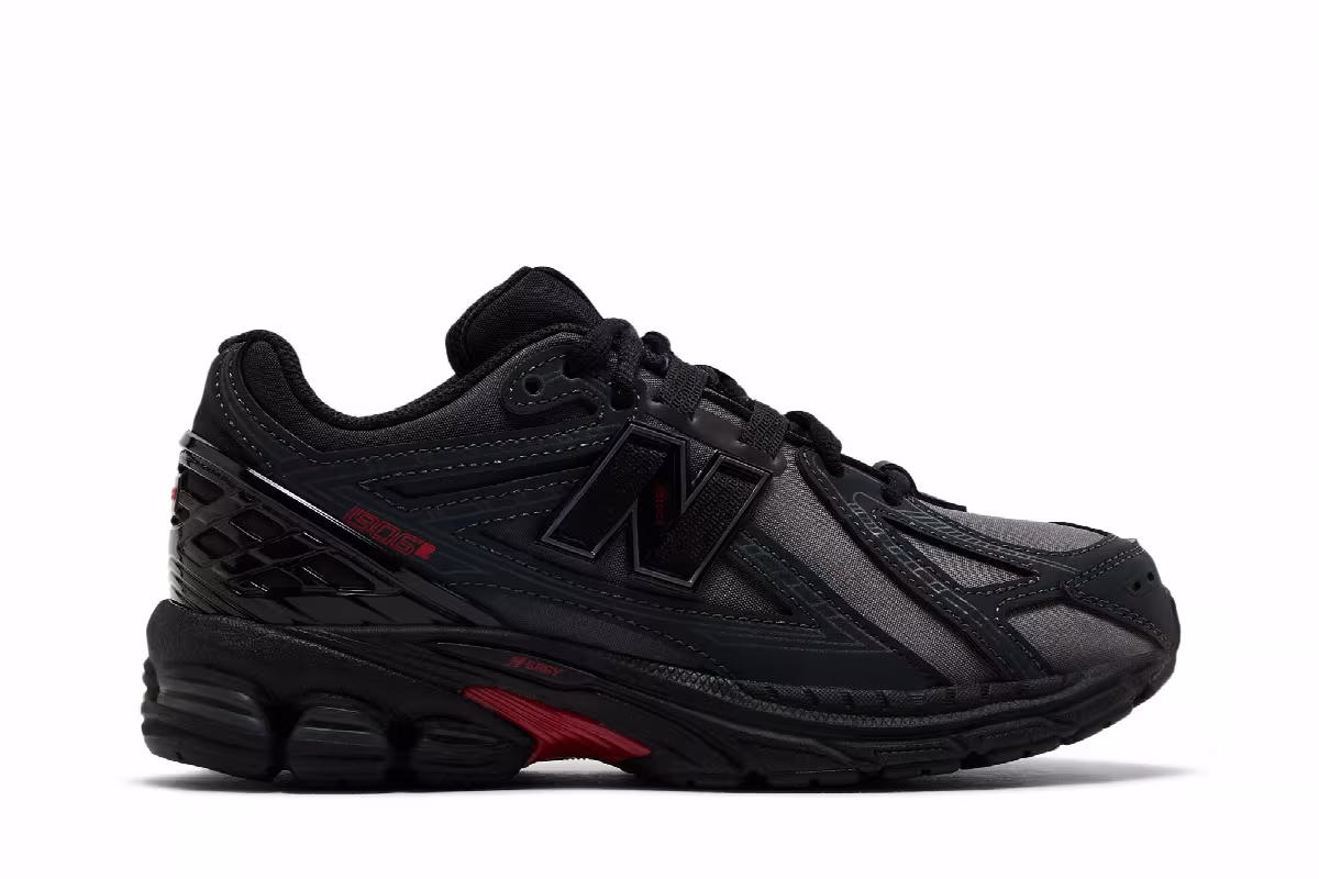 New Balance 1906R Big Kid Castlerock Fade Red, view 2
