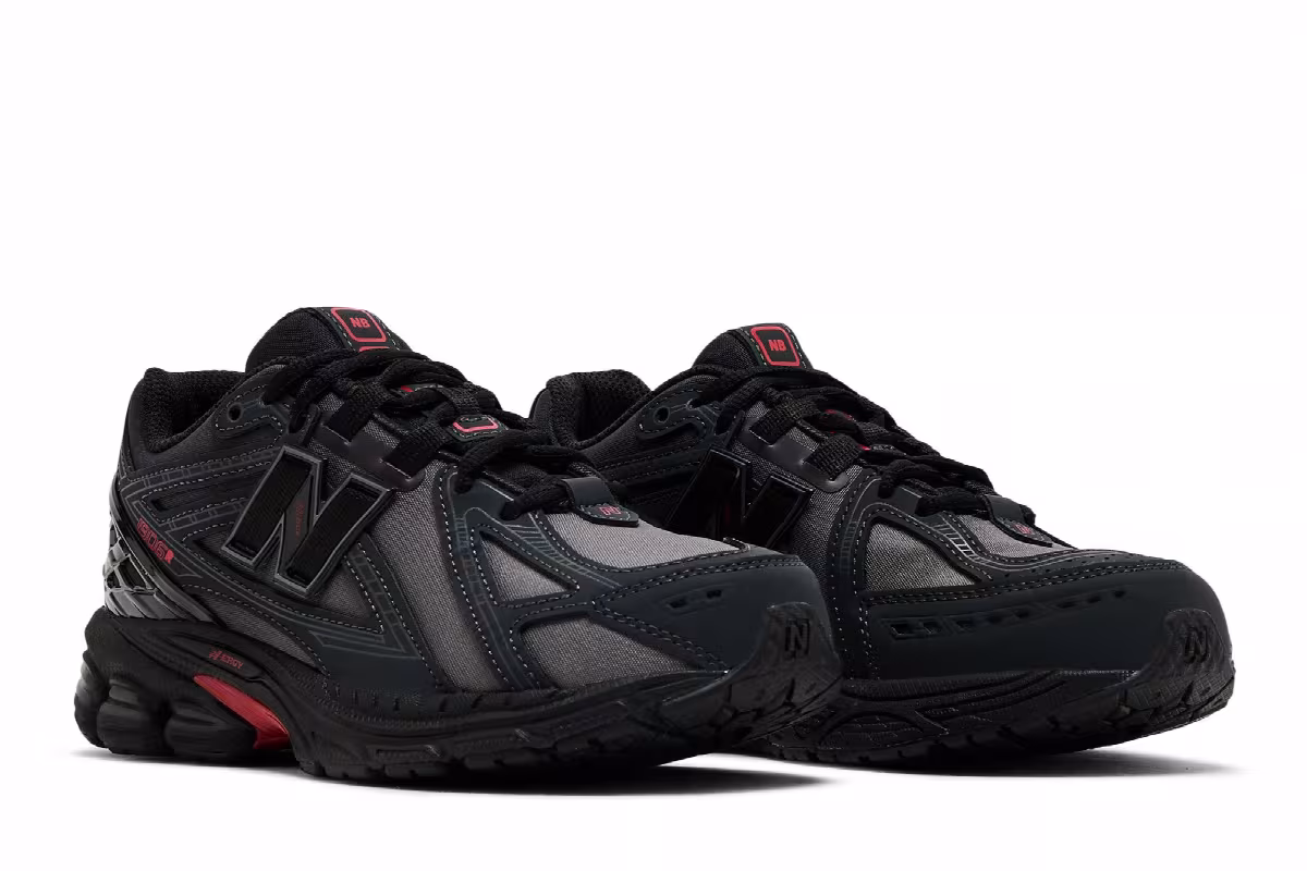 New Balance 1906R Big Kid Castlerock Fade Red, view 9
