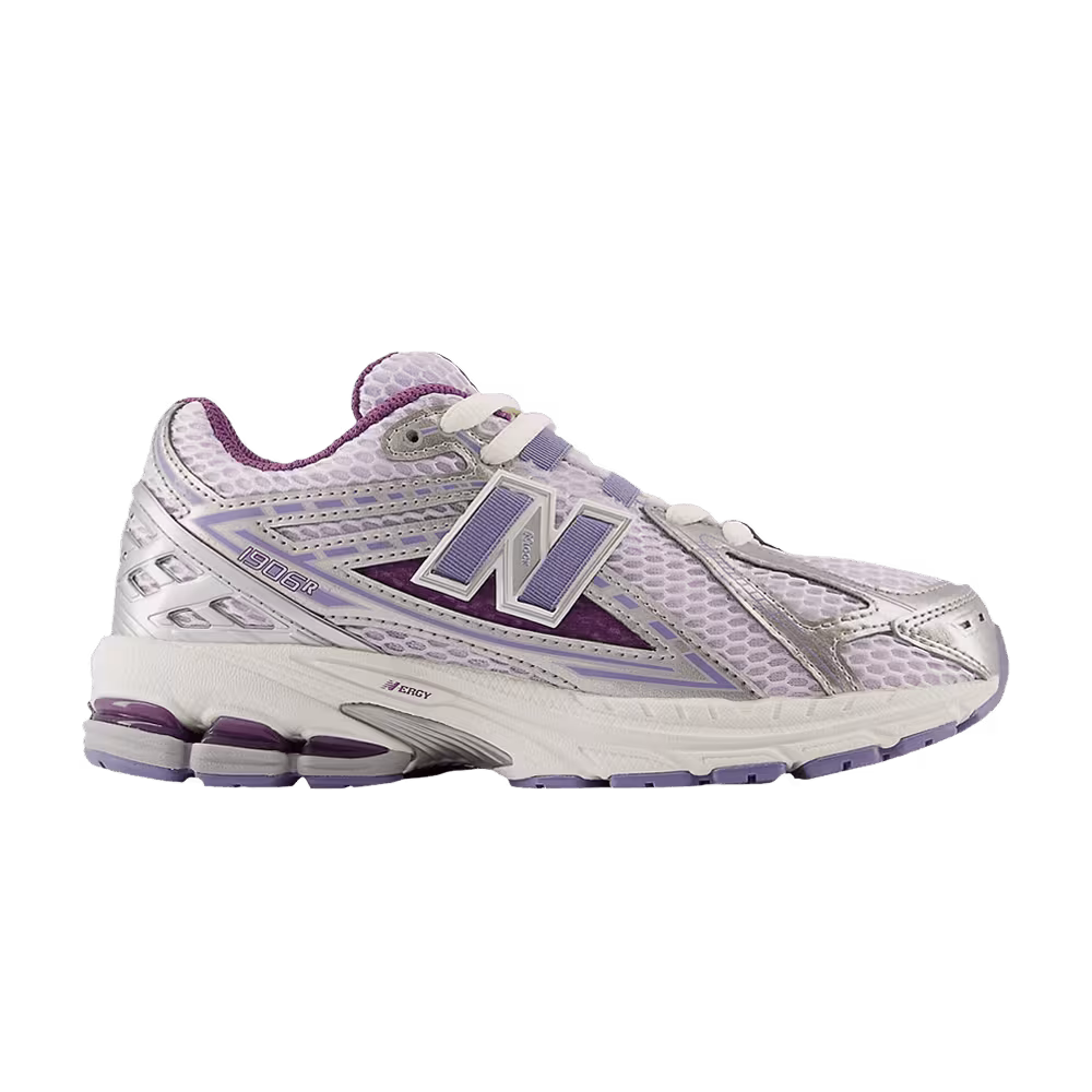 New Balance 1906R Big Kid Silver Metallic Dusted Grape