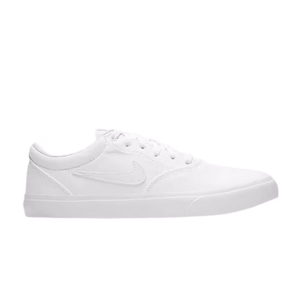 Nike Charge Canvas SB Triple White