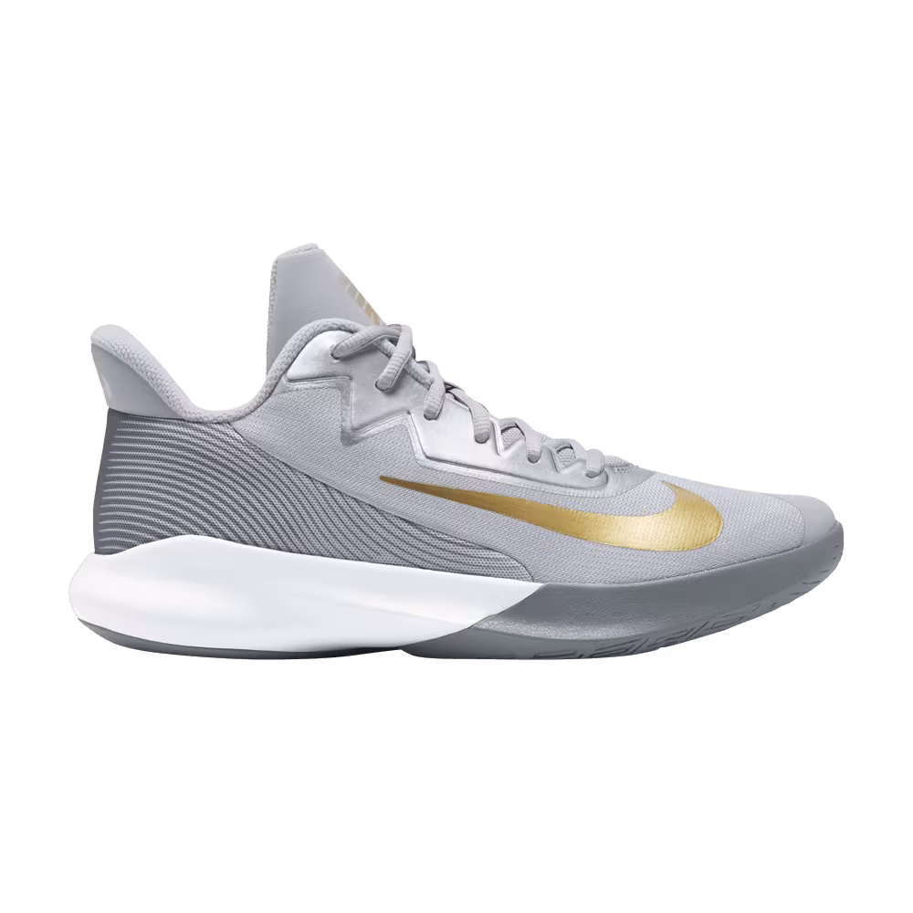 Nike Precision 4 Wolf Grey Metallic Gold