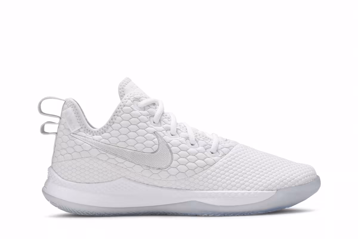 Nike LeBron Witness 3 White Chrome, view 2