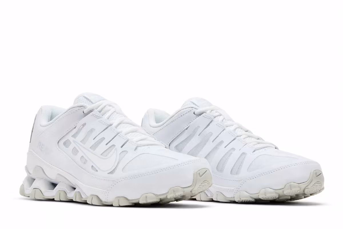 Nike Reax 8 TR White Pure Platinum, view 9