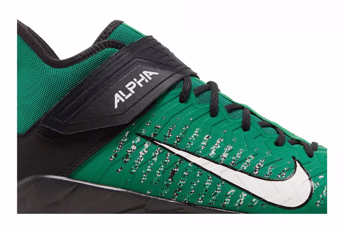 Nike Alpha Menace Pro 2 Mid Pine Green Black, view 3