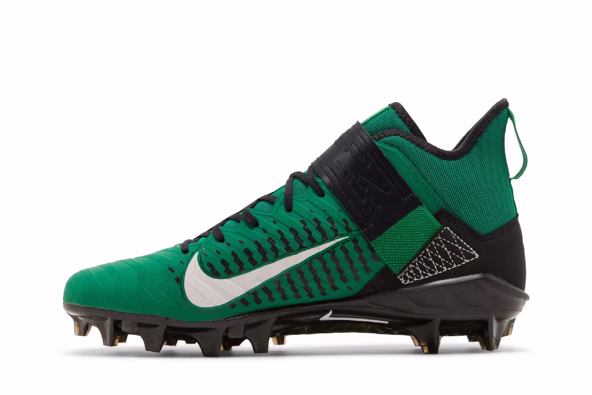 Nike Alpha Menace Pro 2 Mid Pine Green Black, view 4