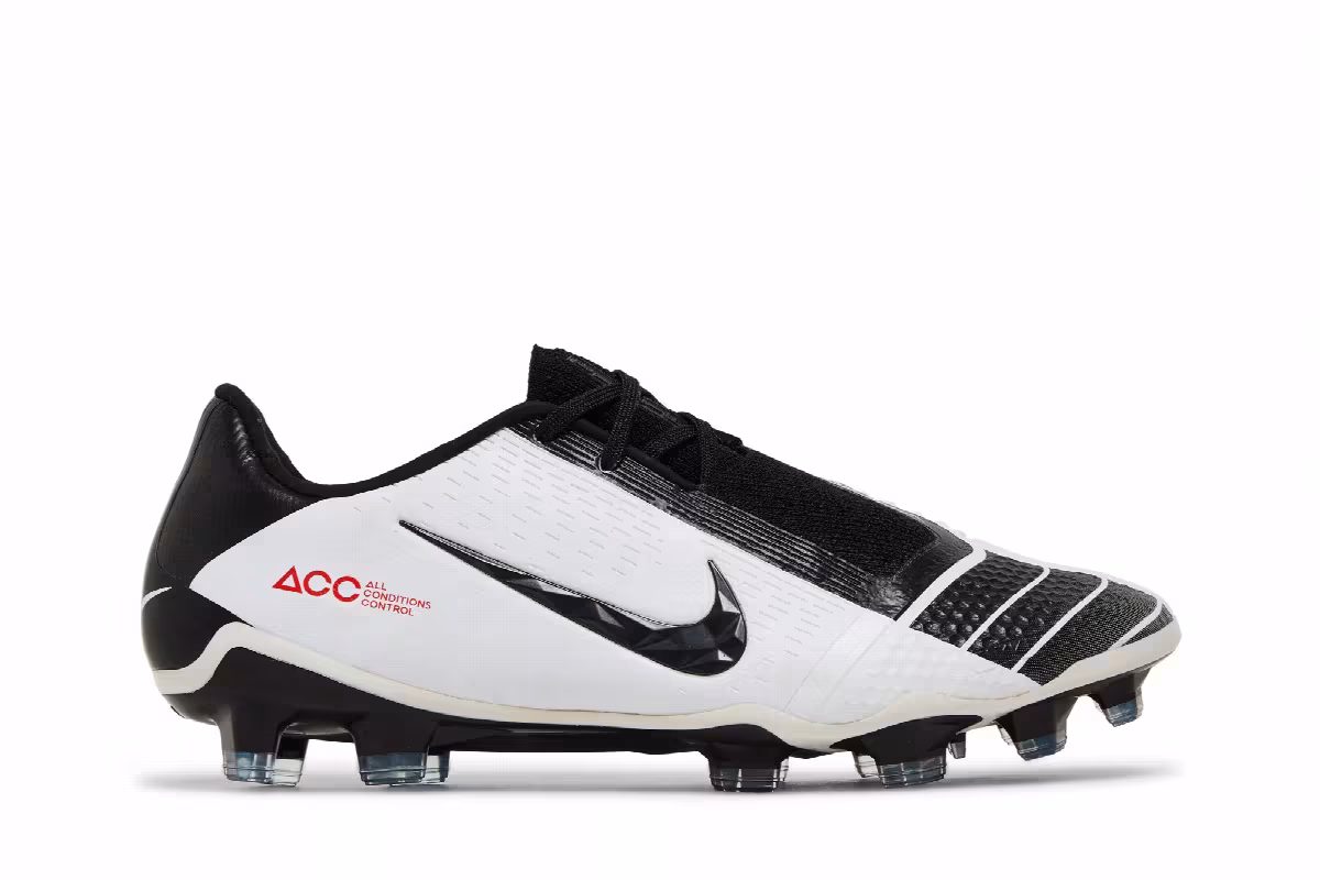 Nike Phantom Venom Elite FG White Black, view 2