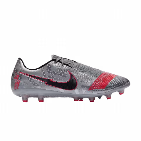Nike Phantom Venom Elite AG Pro 'Metallic Bomber Grey Laser Crimson'