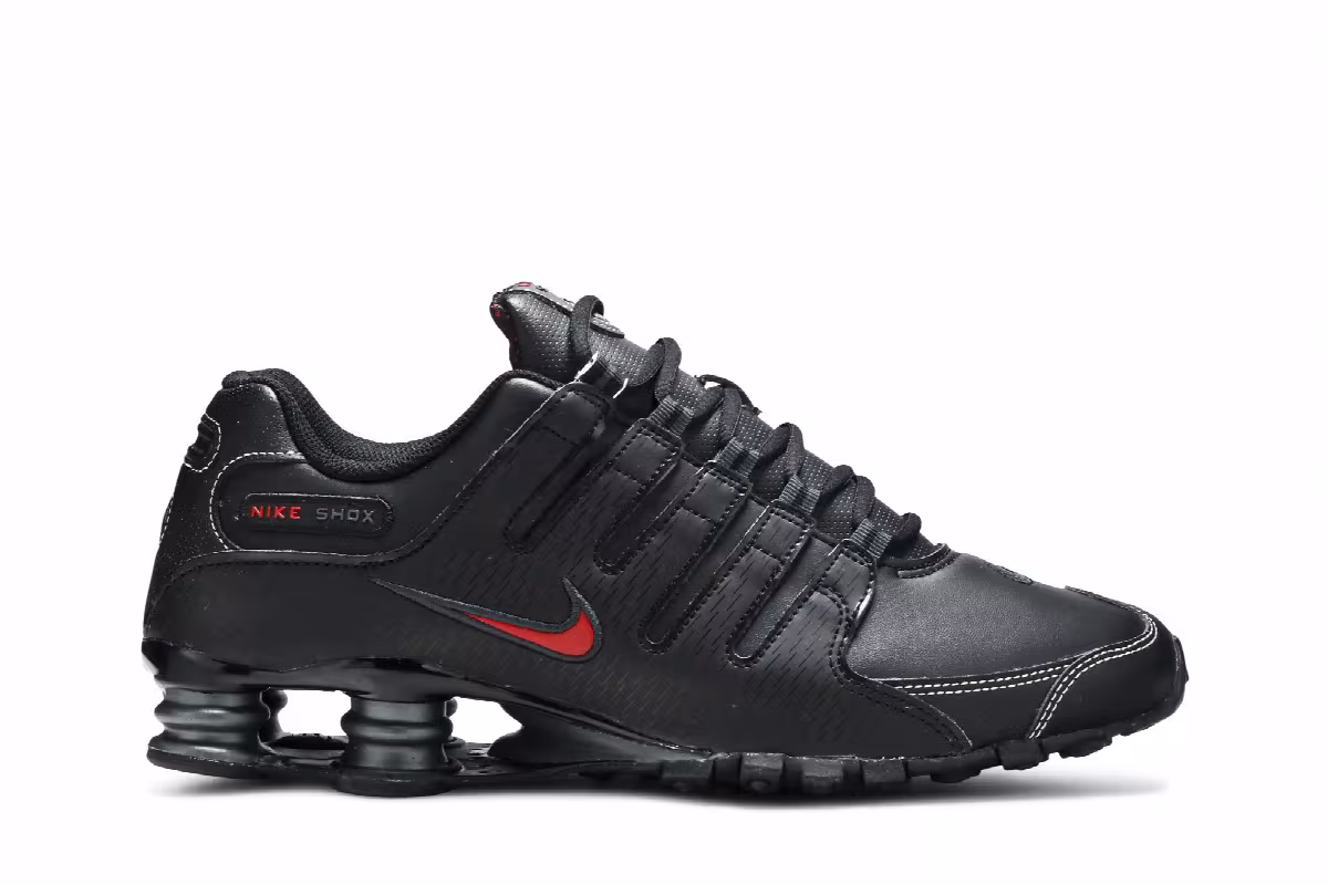 Nike Shox NZ Black Varsity Red, view 2