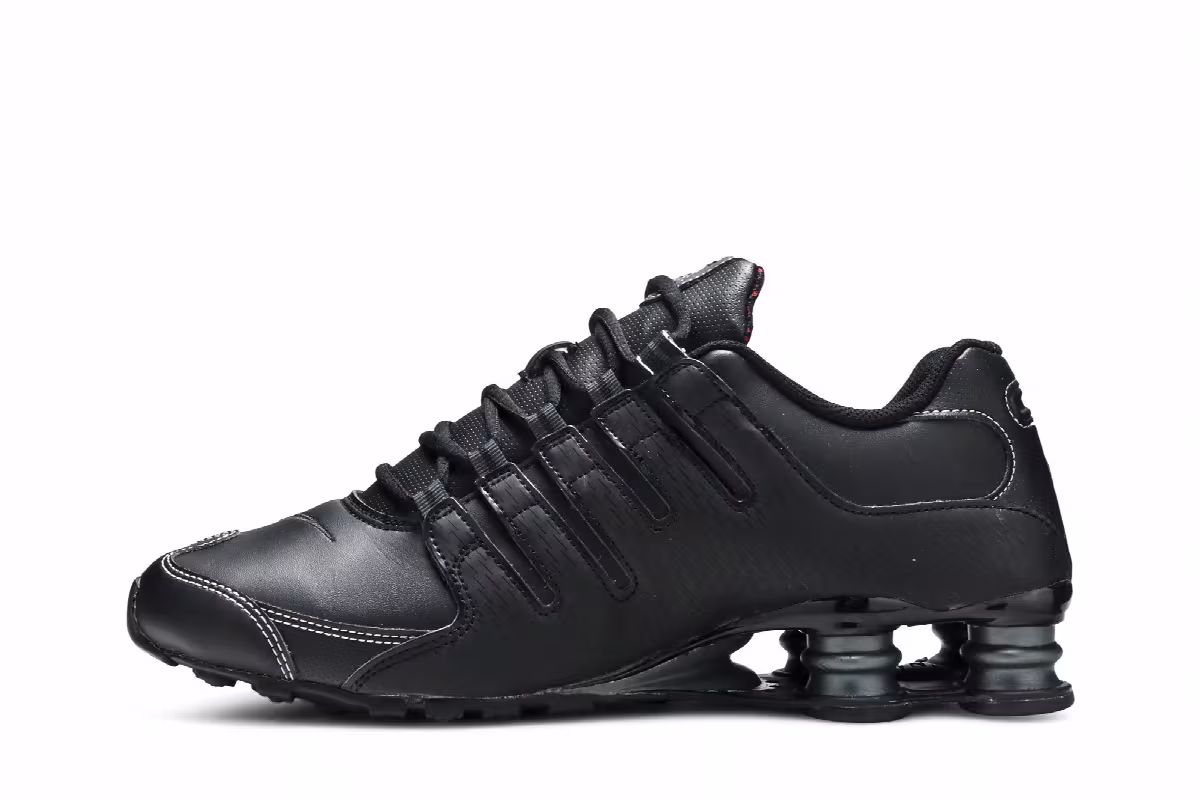 Nike Shox NZ Black Varsity Red, view 4