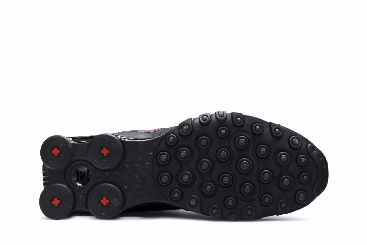 Nike Shox NZ Black Varsity Red, view 5