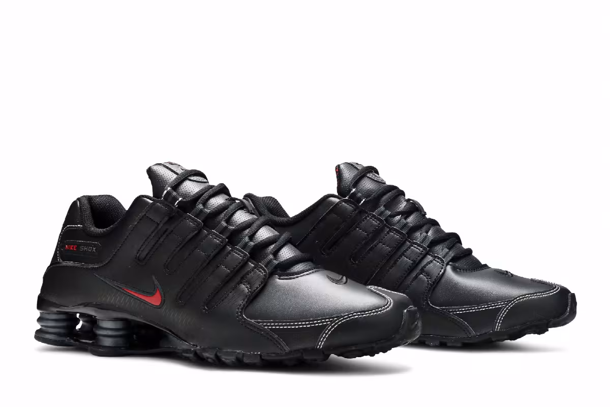 Nike Shox NZ Black Varsity Red, view 9