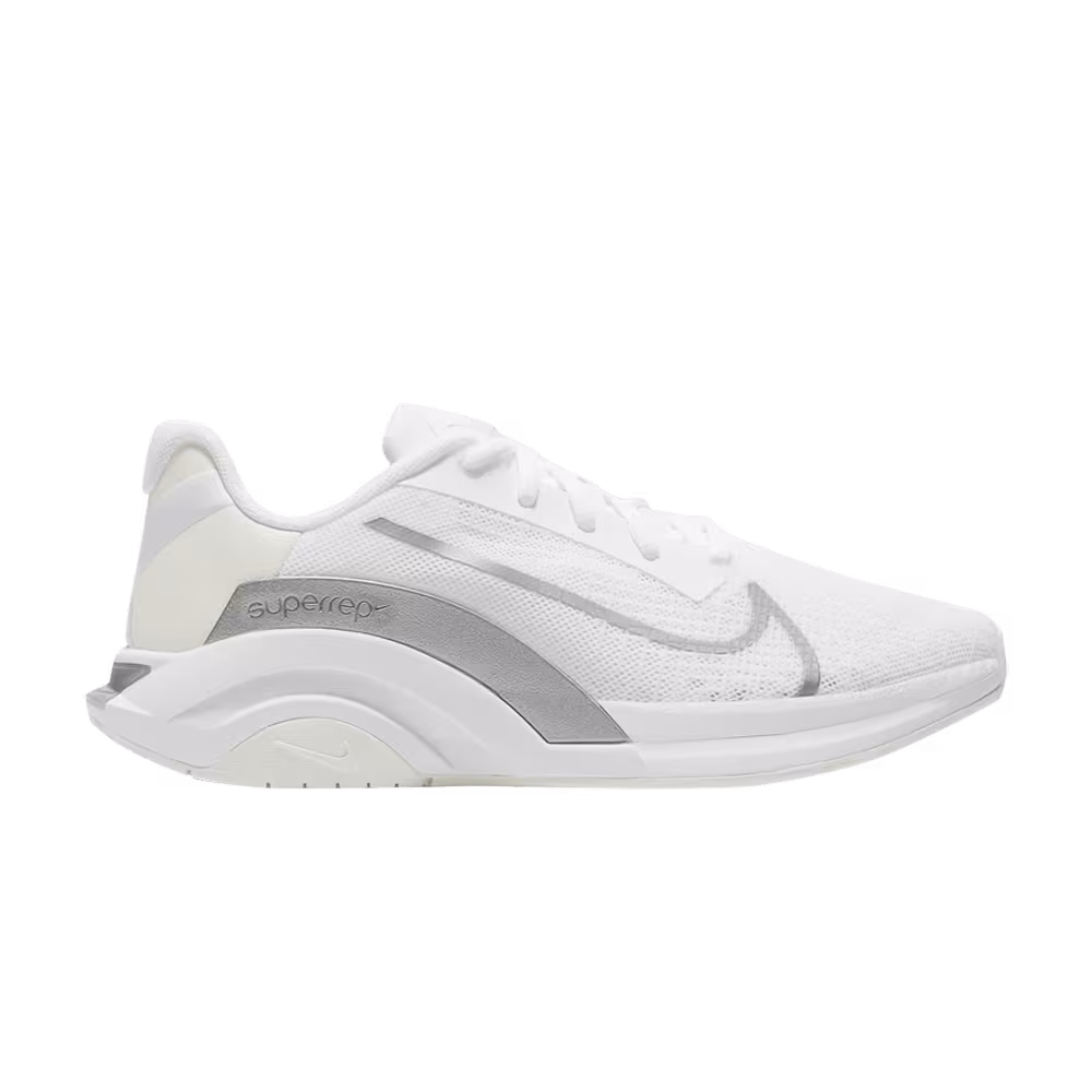 Nike Women's ZoomX SuperRep Surge White Metallic Silver