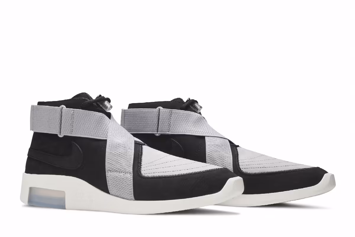 Nike Air Fear of God Raid Black Atmosphere Grey, view 9