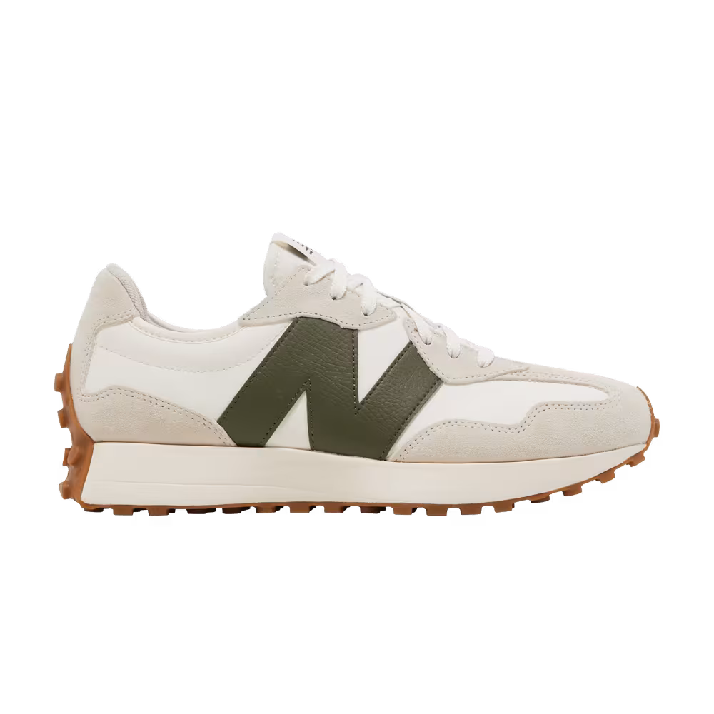New Balance 327 Oatmeal Oak Green
