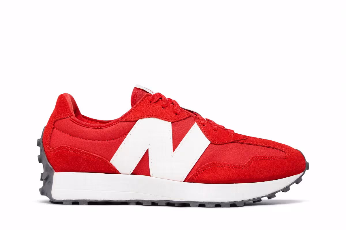 New Balance 327 Team Red, view 2