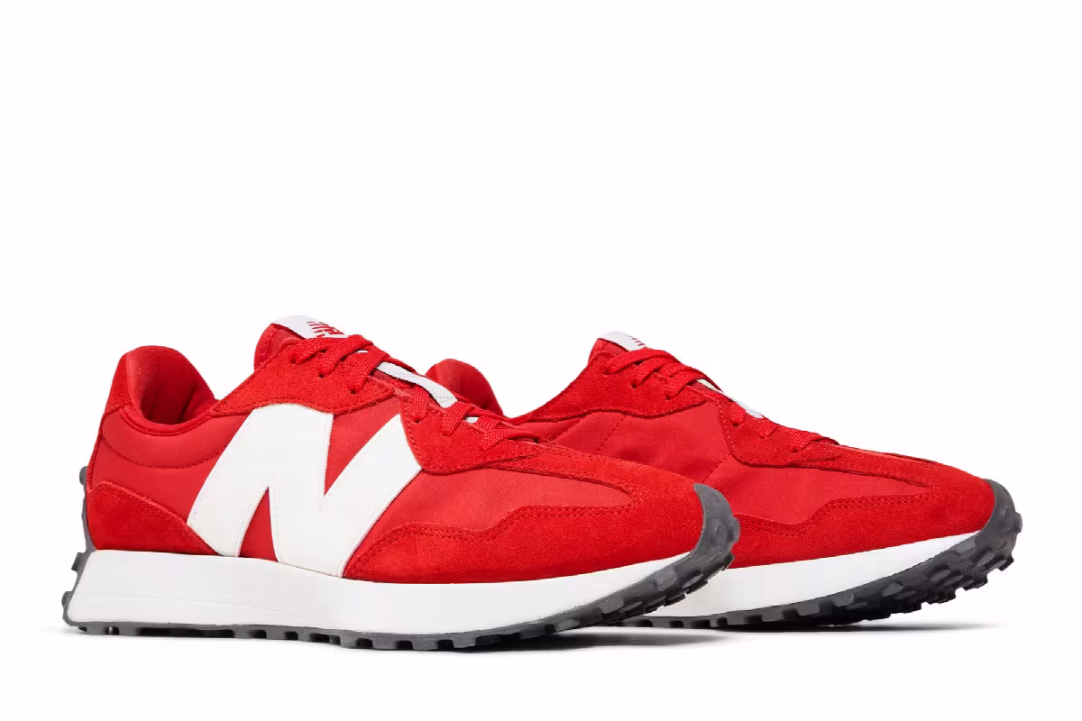 New Balance 327 Team Red, view 9