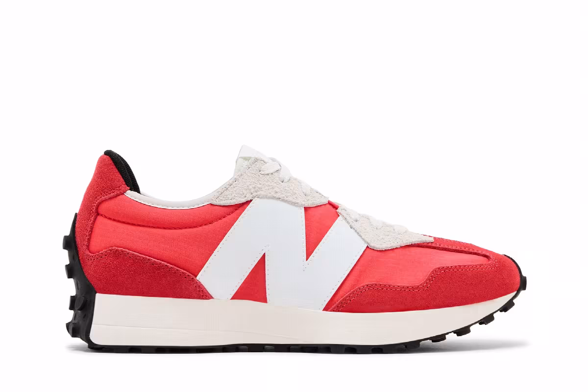 New Balance 327 Red White, view 2