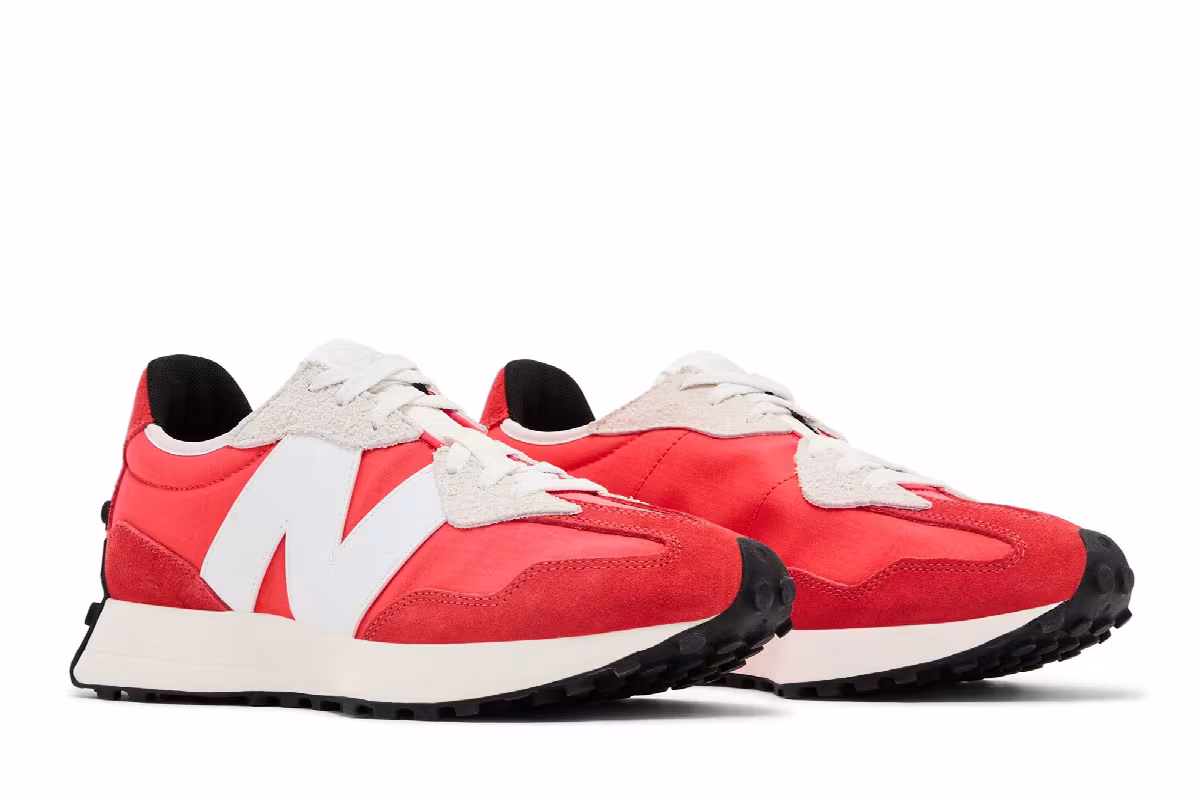 New Balance 327 Red White, view 9