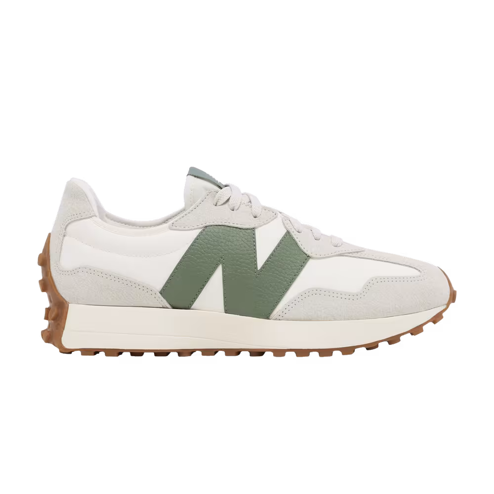 New Balance 327 Moonbeam Forest Green