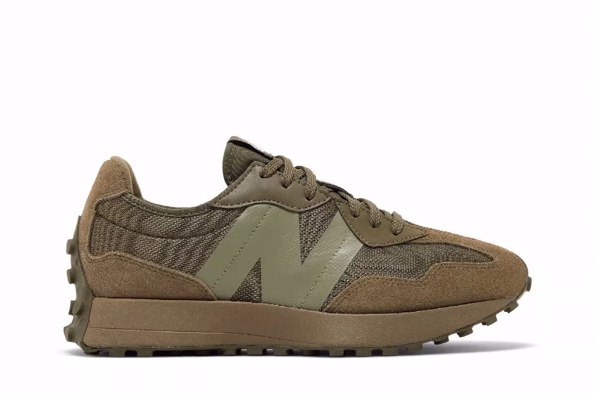 New Balance 327 Dark Camo, view 2