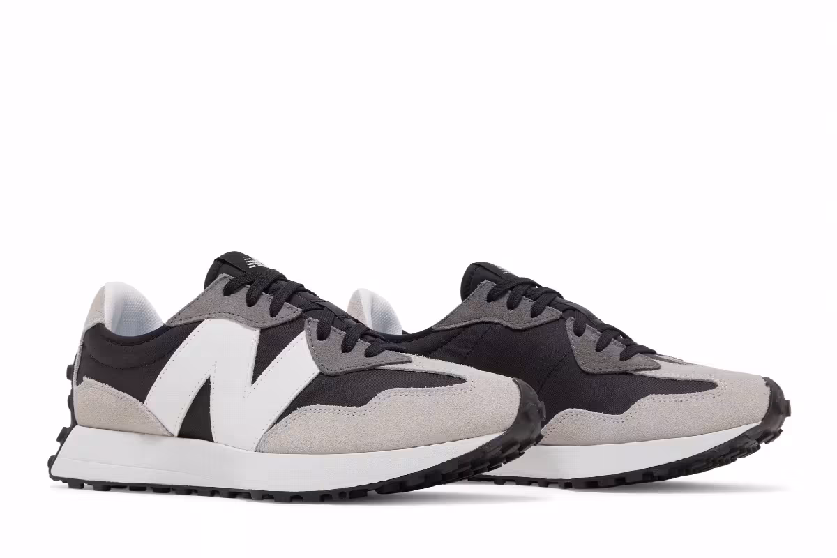 New Balance 327 Black White, view 9