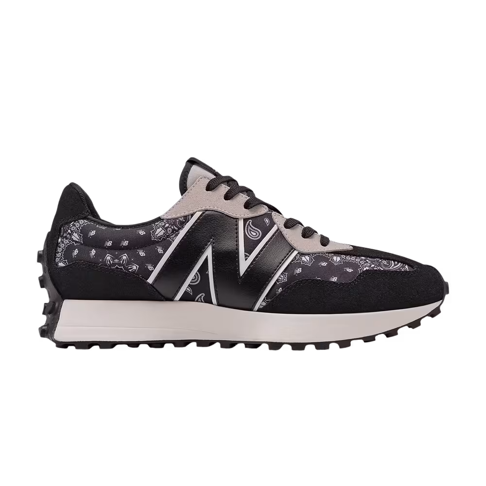New Balance 327 Paisley Pack - Black White