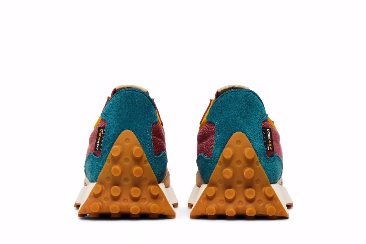 New Balance 327 Bordeaux Teal, view 7
