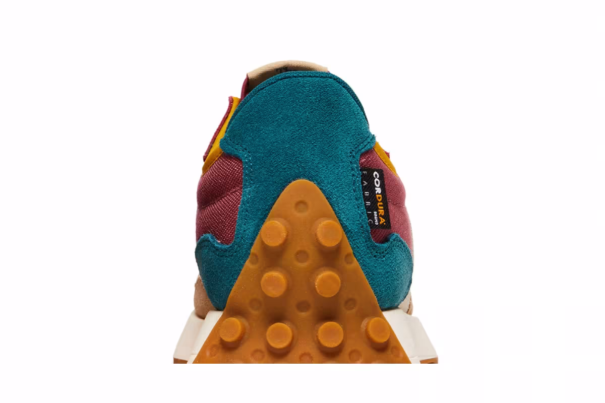 New Balance 327 Bordeaux Teal, view 8