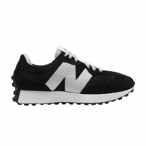 New Balance 327 'Black Metallic Silver'