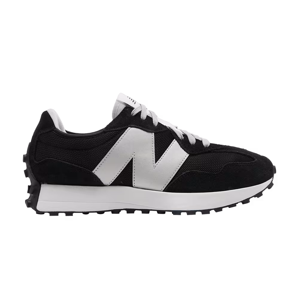 New Balance 327 Black Metallic Silver