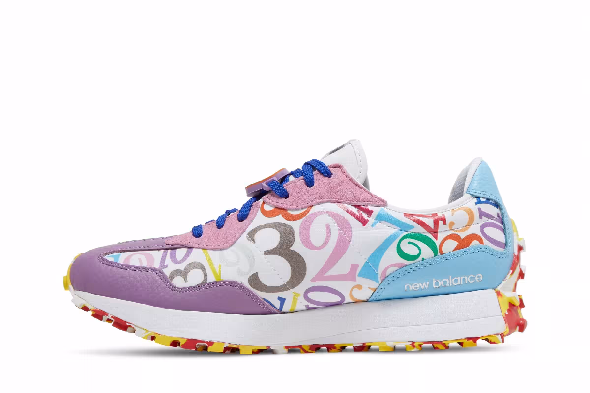 Frank Muller x New Balance 327 Color Dreams, view 4