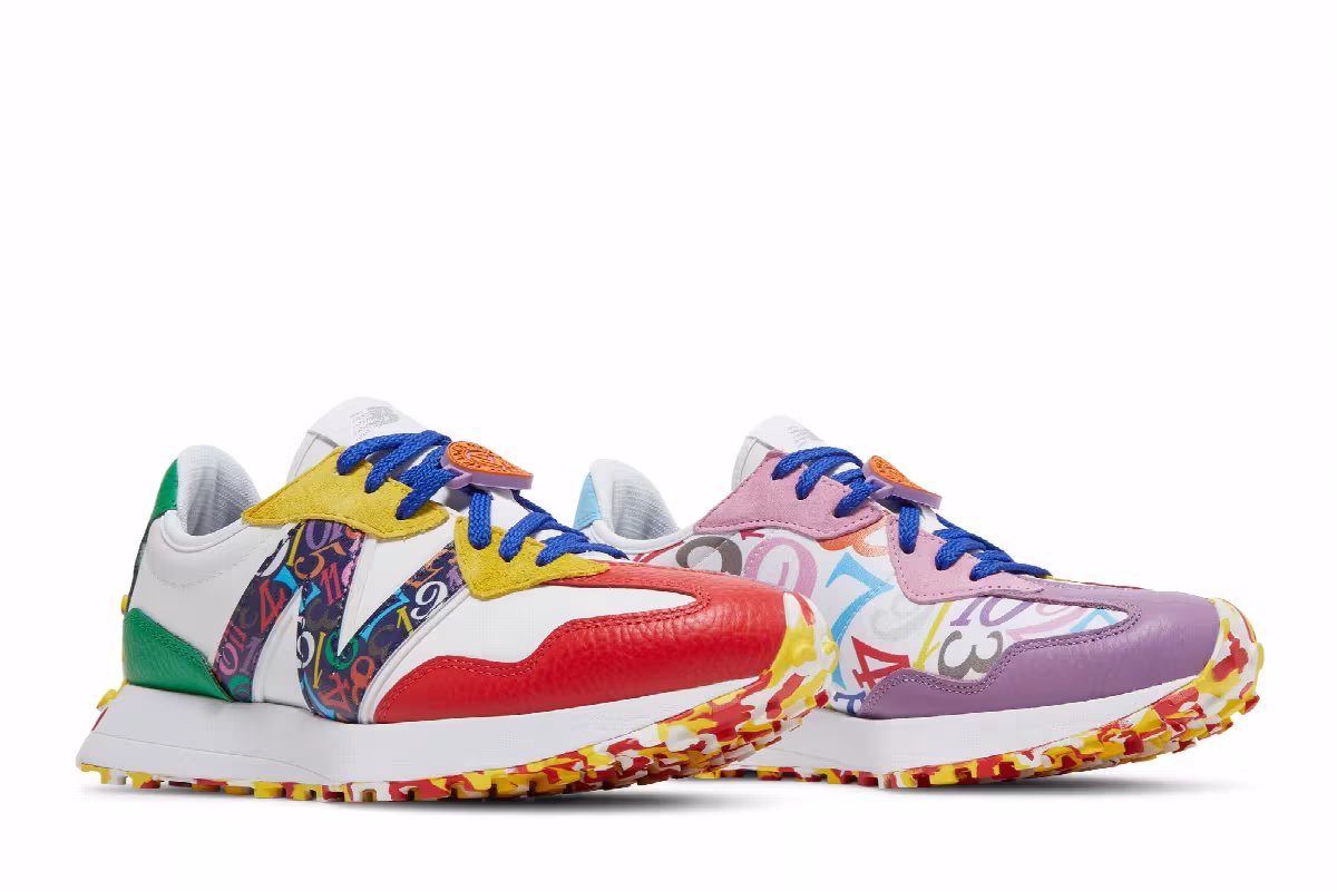 Frank Muller x New Balance 327 Color Dreams, view 9