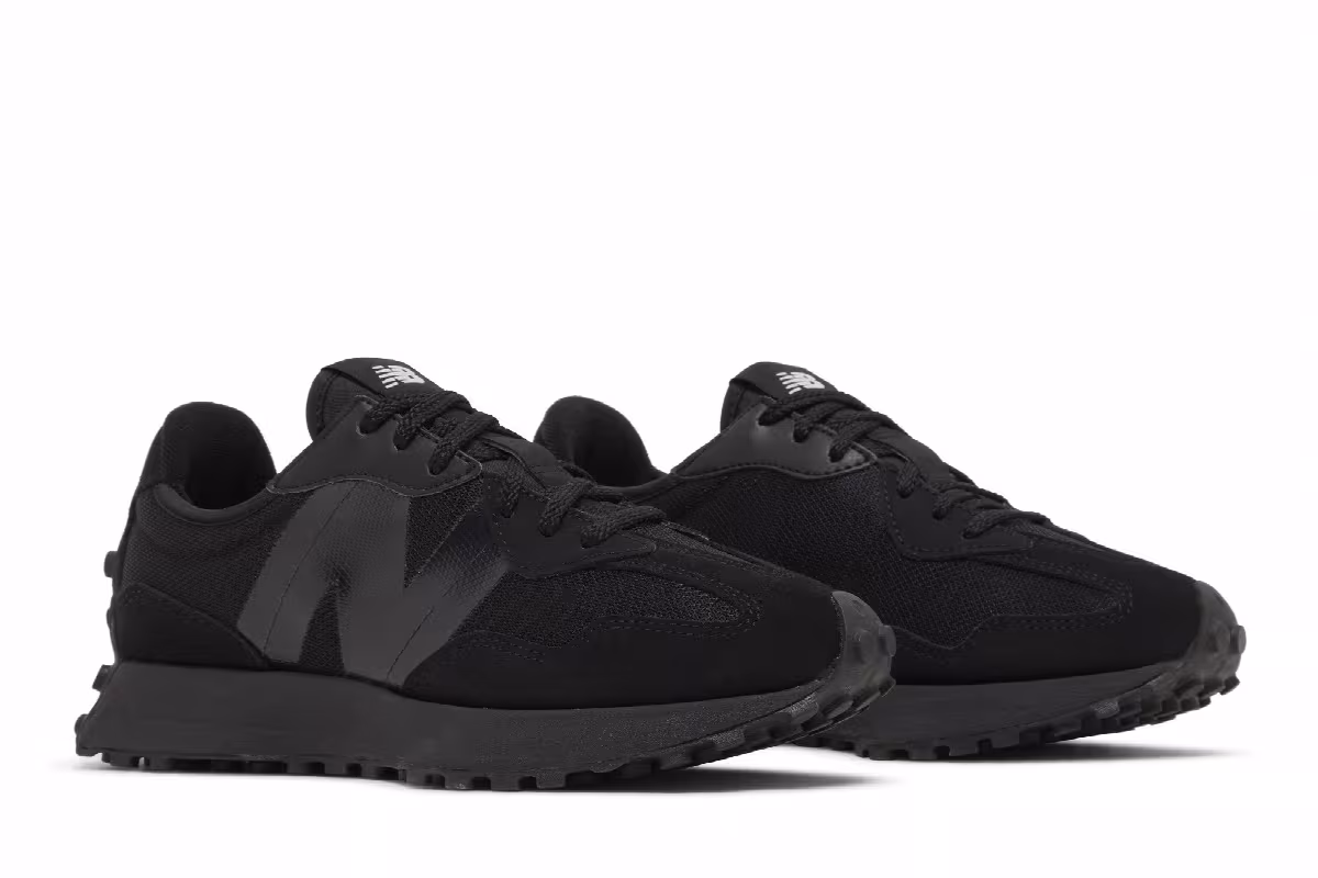 New Balance 327 Black Magnet, view 9