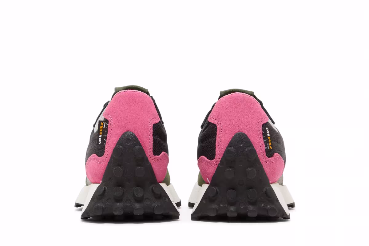 New Balance 327 Black Pink Green, view 7