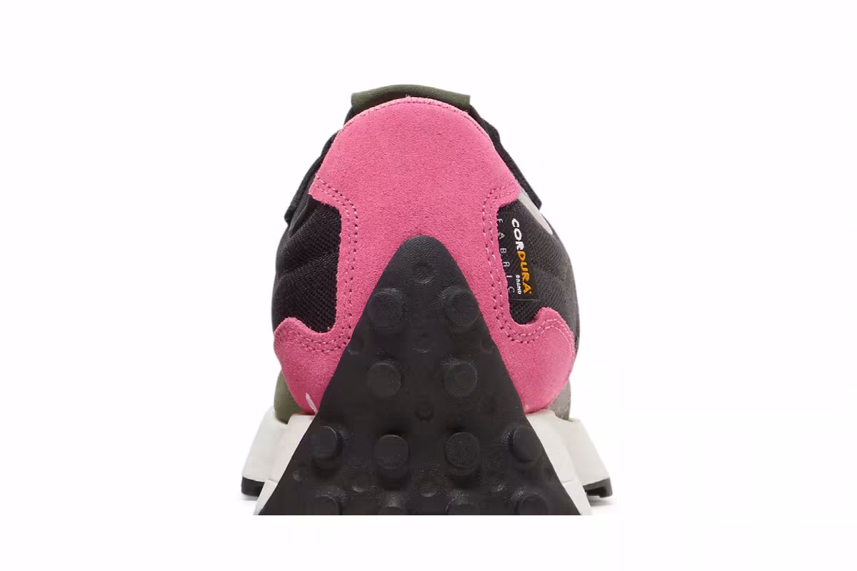 New Balance 327 Black Pink Green, view 8
