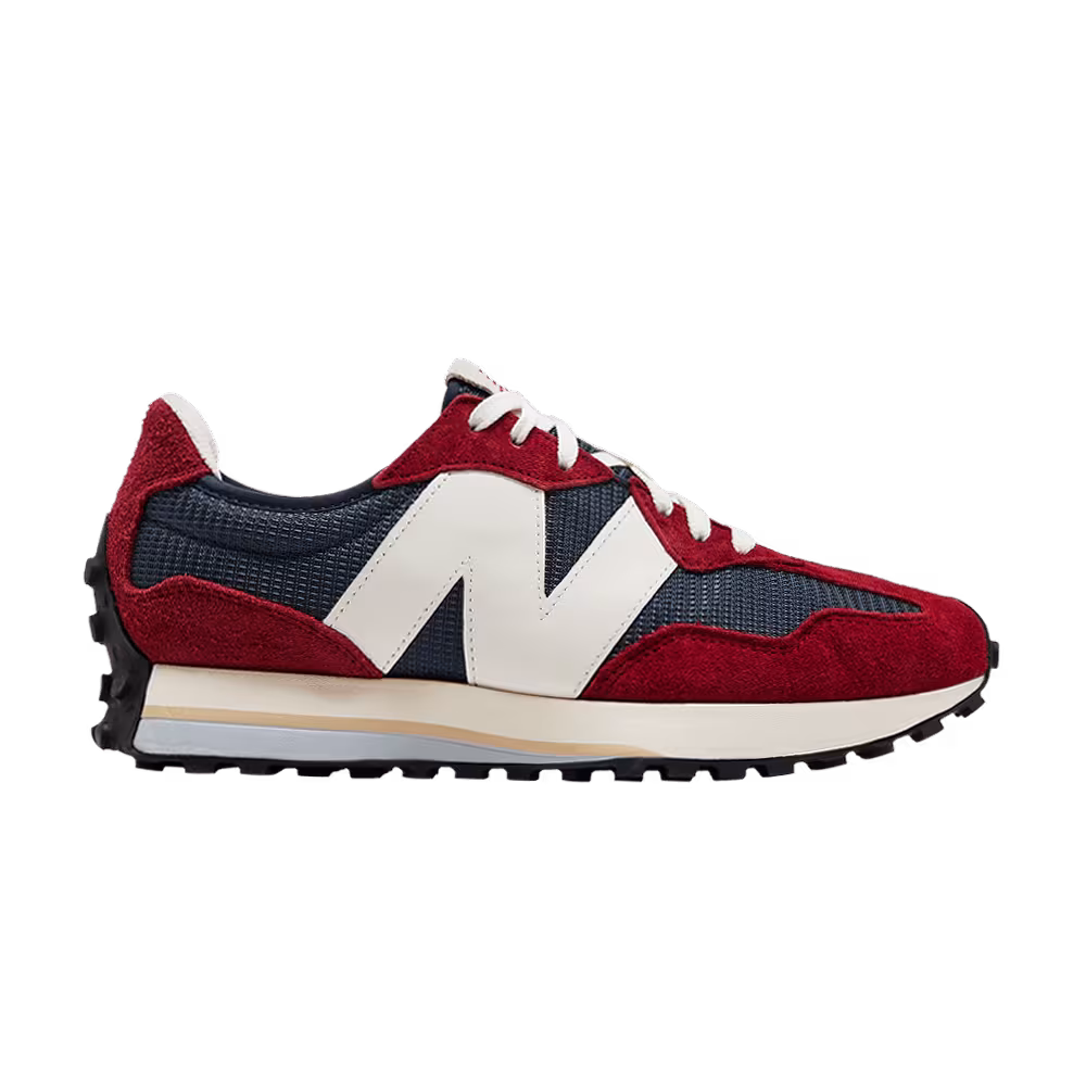 New Balance 327 Navy Scarlet