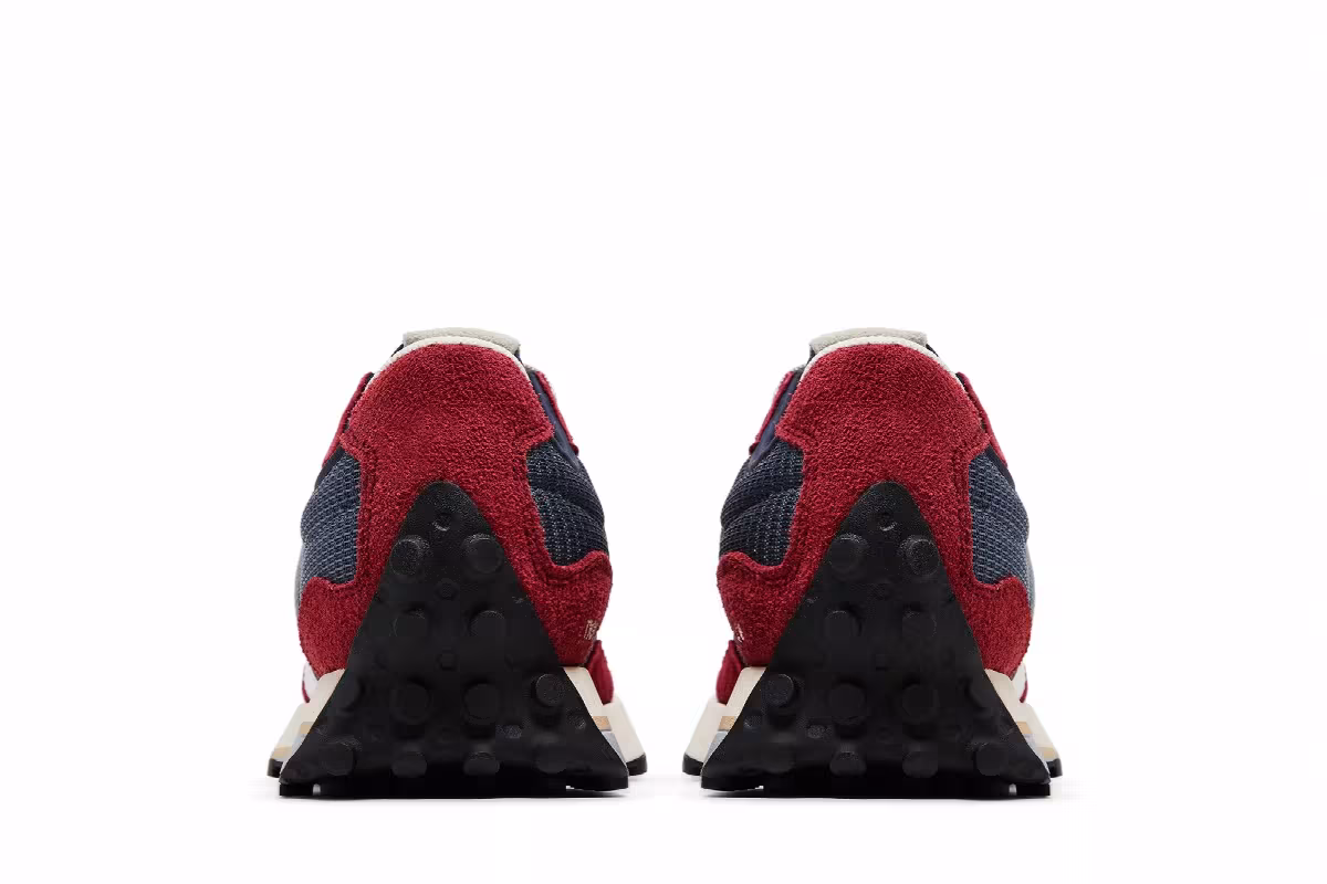 New Balance 327 Navy Scarlet, view 7