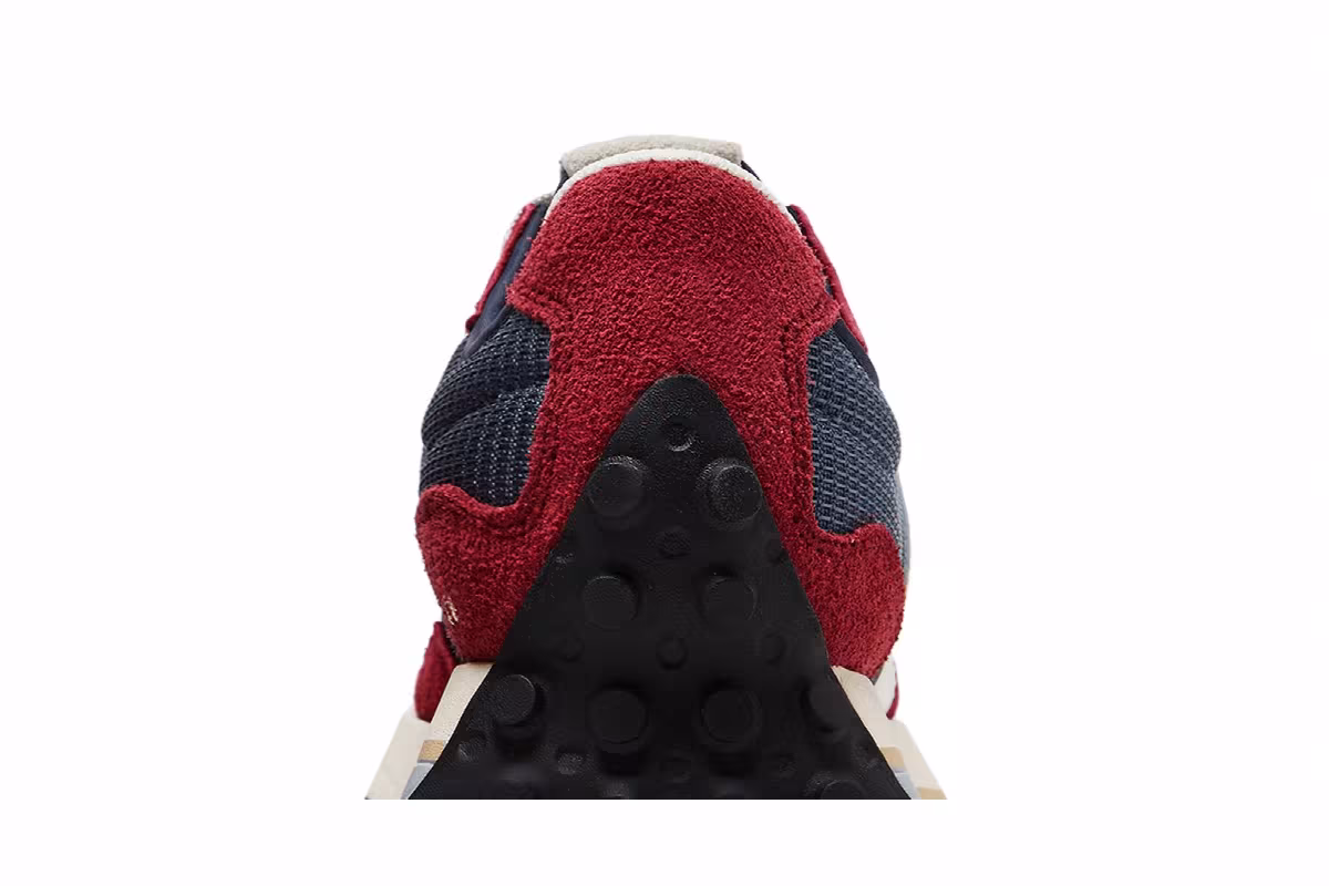 New Balance 327 Navy Scarlet, view 8