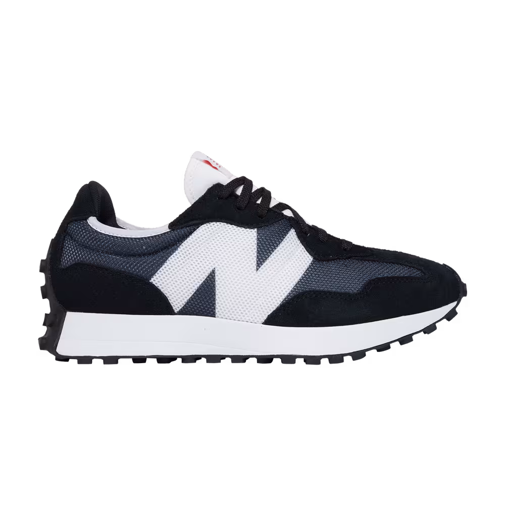 New Balance 327 Black White