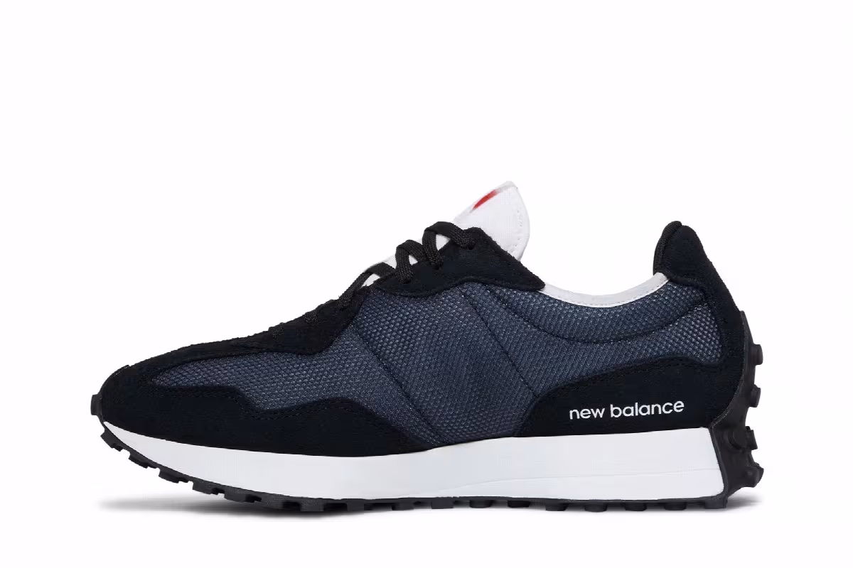 New Balance 327 Black White, view 4