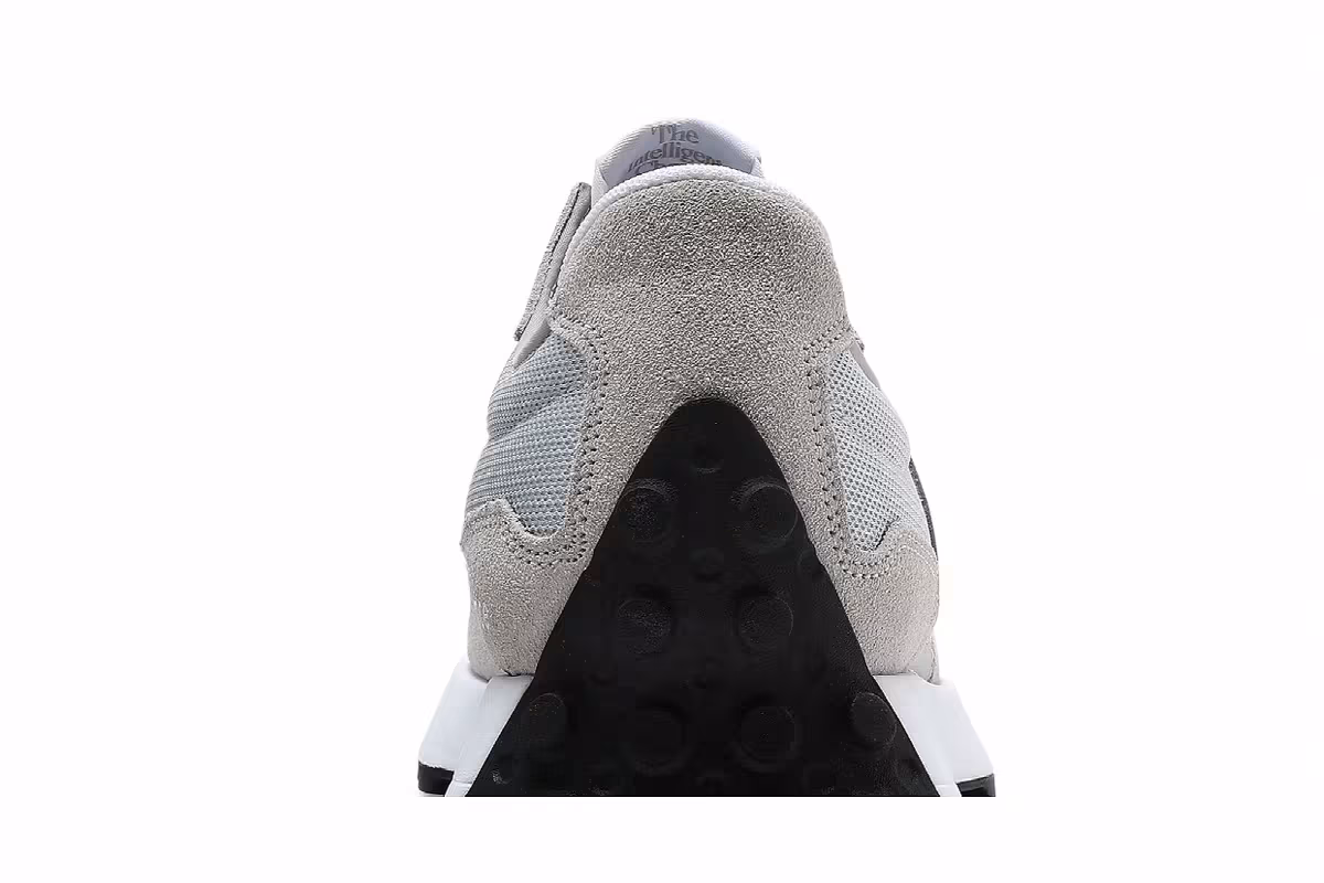 New Balance 327 Rain Cloud Metallic Silver, view 8