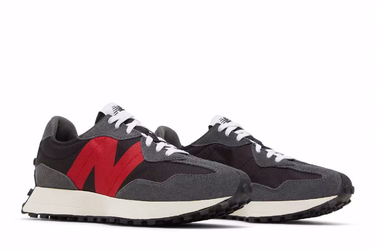 New Balance 327 Black Red, view 9