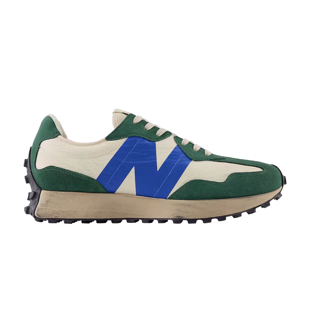 New Balance 327 Vintage Worn Pack - Forest Green Serene