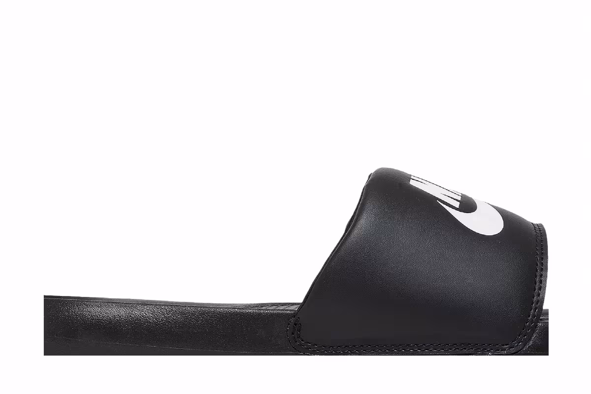 Nike Victori One Slide Black White, view 3