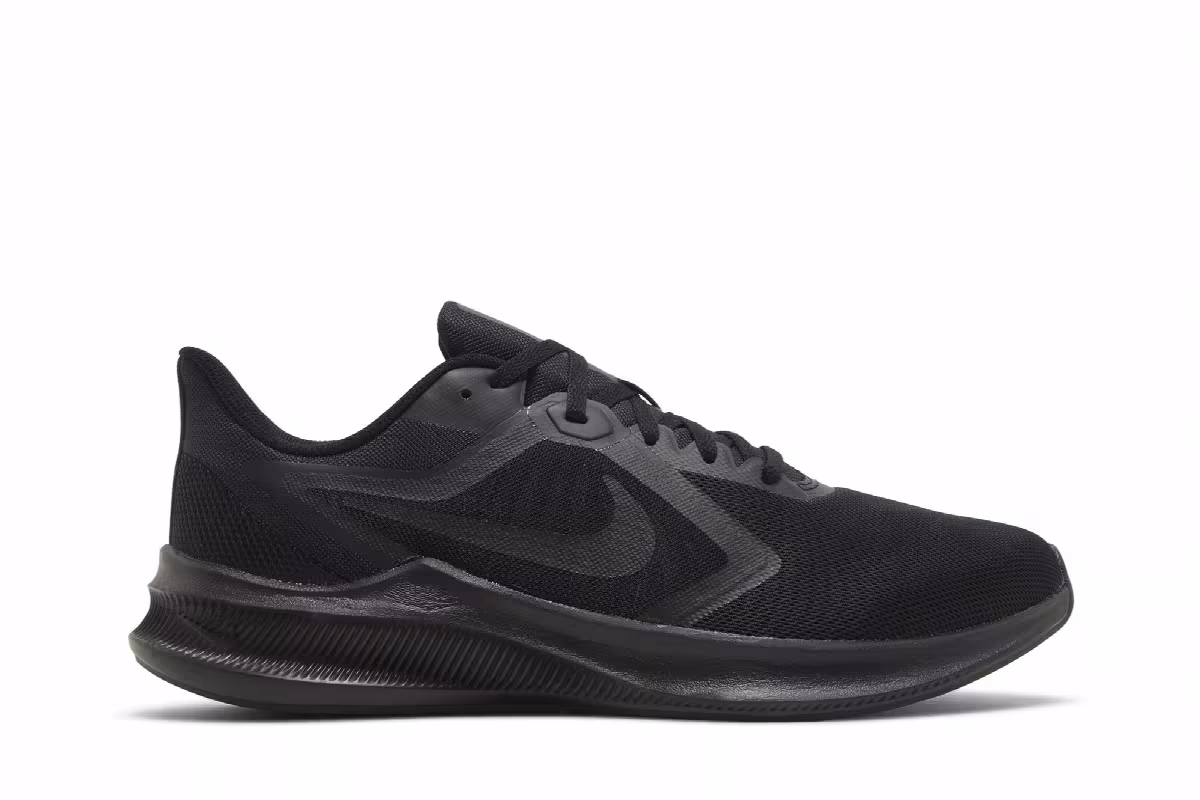 Nike Downshifter 10 4E Wide Black, view 2