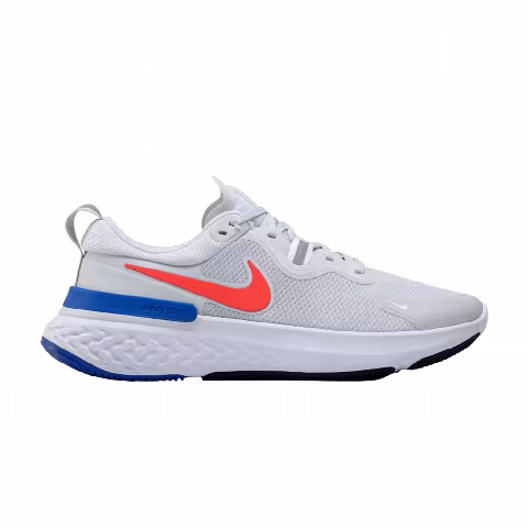 Nike React Miler 'Pure Platinum Bright Crimson'