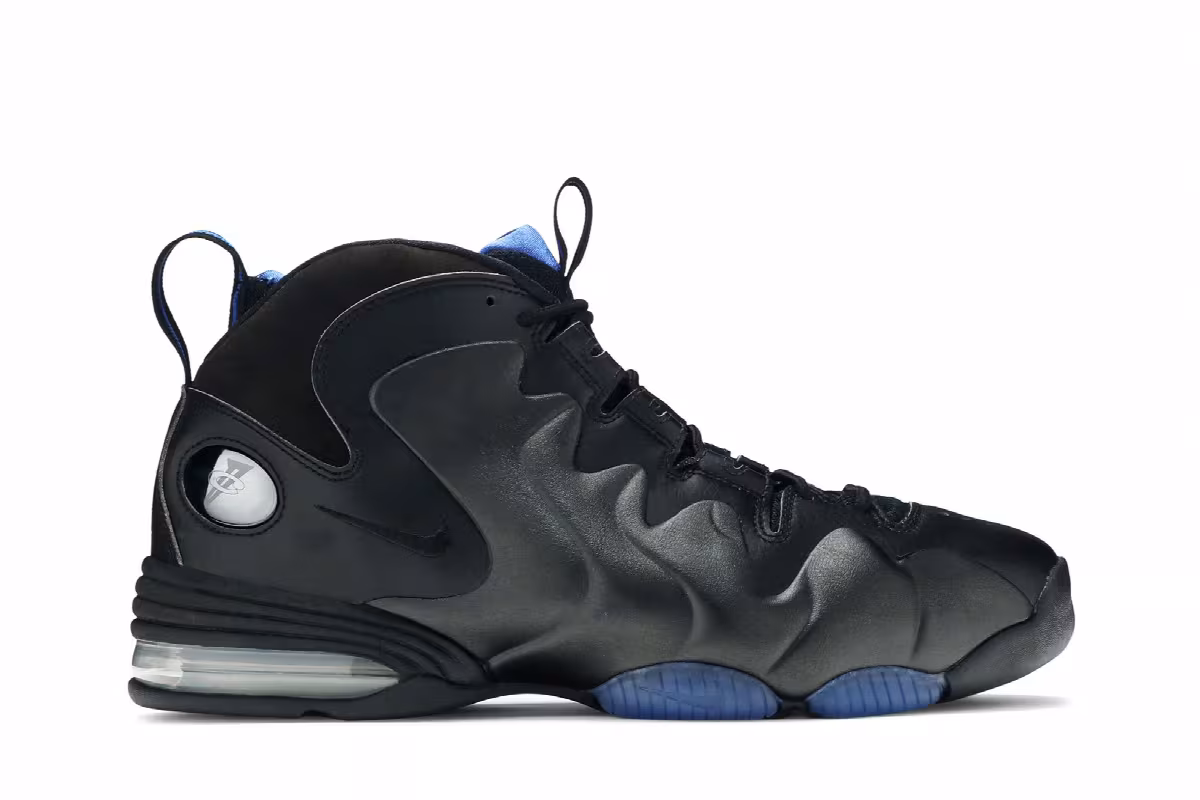 Nike Air Penny 3 Black Varsity Royal, view 2