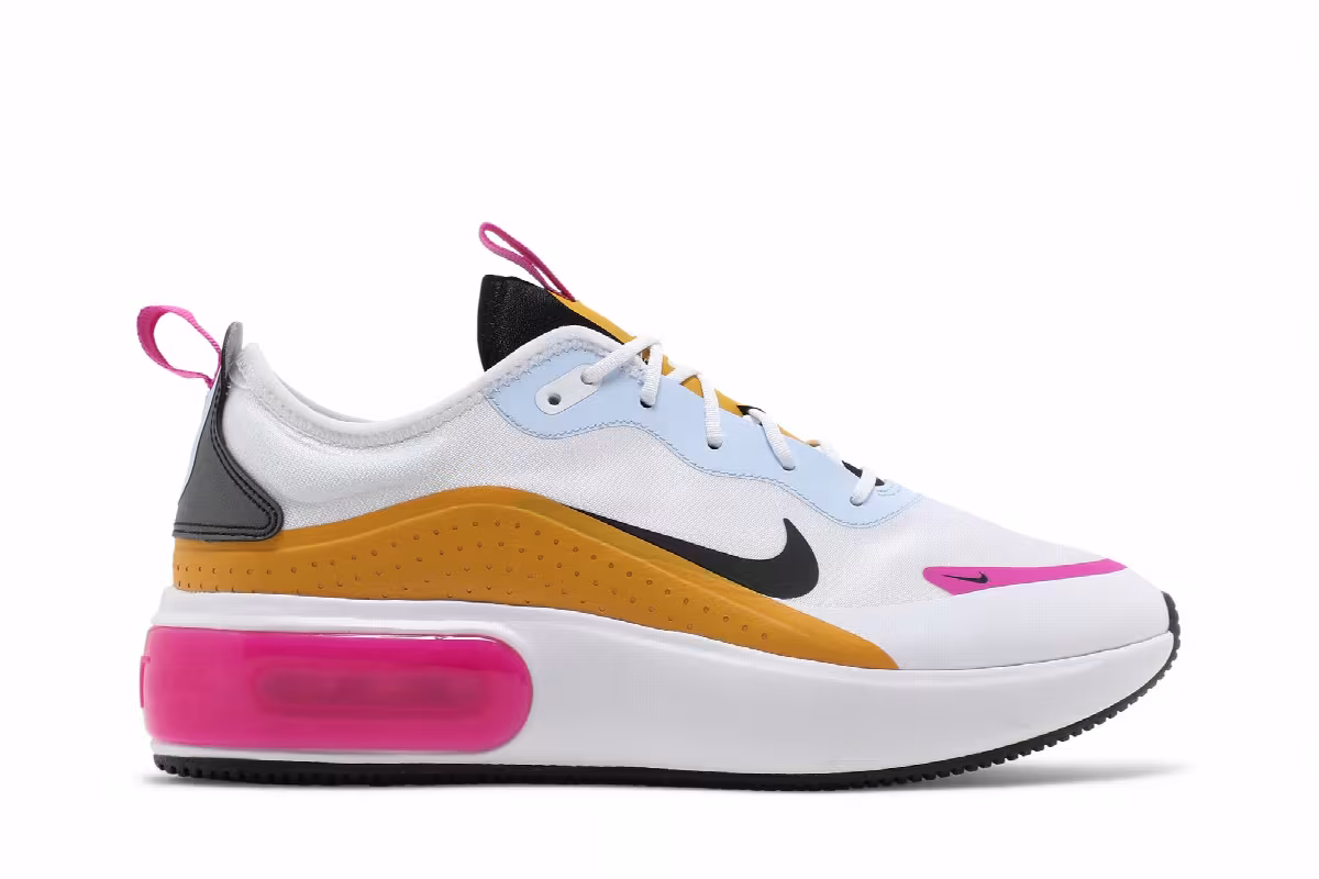 Nike Women's Air Max Dia White Pollen Rise, view 2