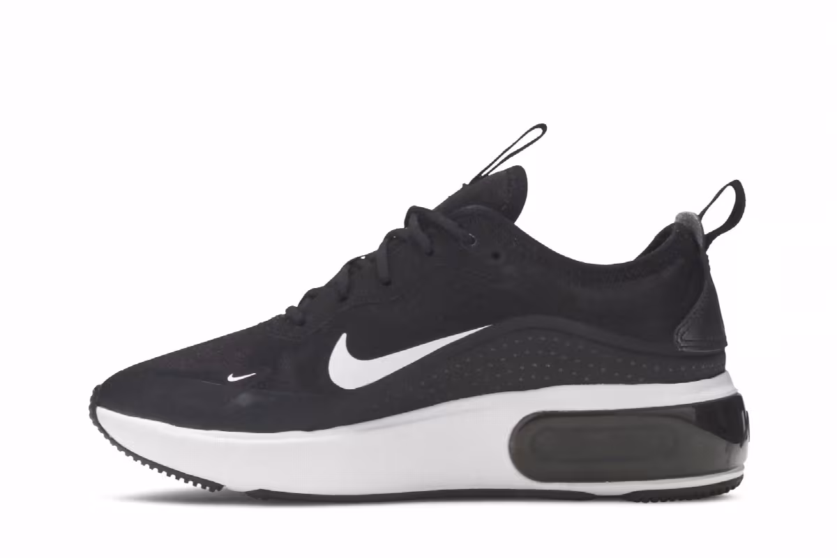 Nike Women's Air Max Dia Black White, view 4
